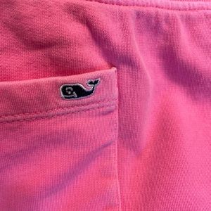 Barbie Pink Vineyard Vines Neon Knit Elastic Waist Shorts Size XL